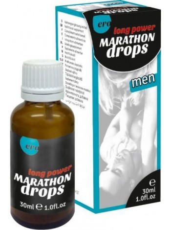 Подовжуючі статевий акт краплі для чоловіків HOT ERO Marathon Drops, 30мл