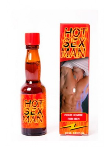 Збуджуючі краплі для чоловіків HOT SEX FOR MAN, 20 мл
