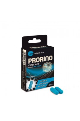 Капсули для потенції Hot PRORINO Potency Caps for men, 2шт