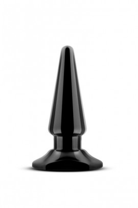 Anal tube Anal Adventures Black, 10x3cm