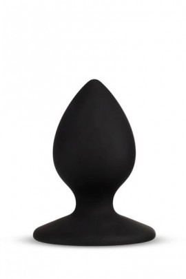 Black Anal Tube Temptasia Slave Plug Black, 6x3,5cm