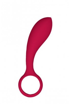 Анальный стимулятор с кольцом Dream toys SILKY SMOOTH FINGER, 14.5х3.2см