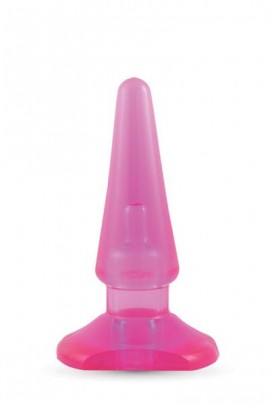 Anal tube Basic Anal Plug Pink, 9x3,5cm