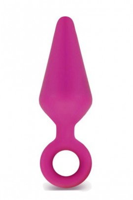 Анальний плаг LUXE CANDY RIMMER LARGE FUCHSIA, діаметр 3,9см