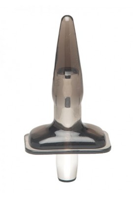 Анальная вибропробка MENZSTUFF PURRFECT PLUG, SMOKE