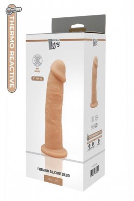 Термоактивный фаллоимитатор REAL LOVE 9 inch Flesh, 22х5,6см