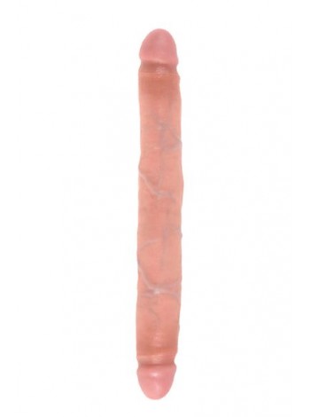 Double-sided dildo King Cock Slim Double, Flesh, 30cm