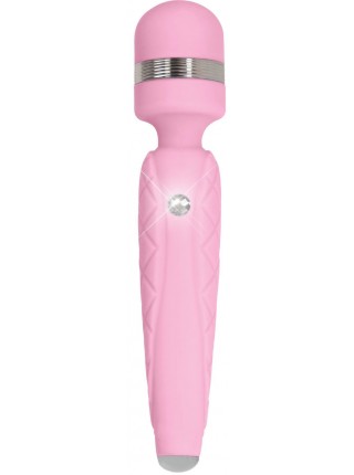 Вибромассажер с кристаллом Сваровски PILLOW TALK - Cheeky Pink