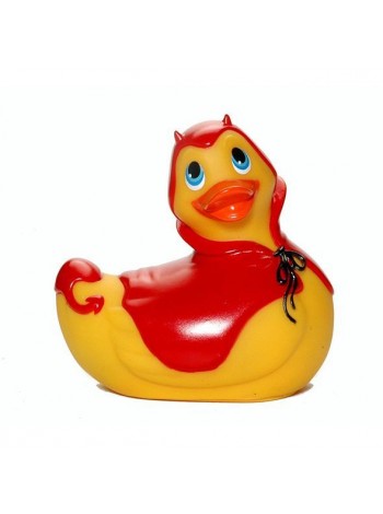 Вибратор I Rub My Duckie - Red Devil (BIG)