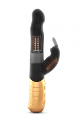 Вибратор с ротацией Dorcel Baby Rabbit Gold