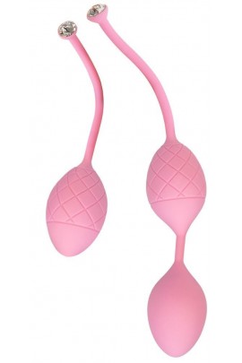 Vaginal balls Pillow Talk - Frisky Pink WITH Swarovski Crystal