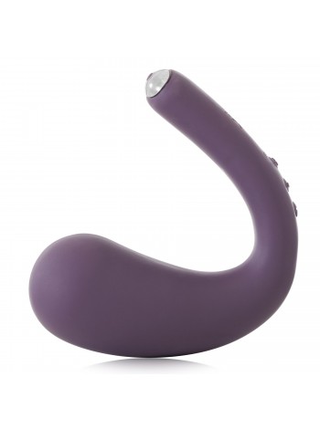Vaginal-Clitonal Vibrator Je Joue - Dua Purple with Smartphone Control