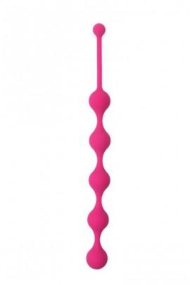 Anal chain See You Five Beads Anal Fuchsia, 28x2,5cm