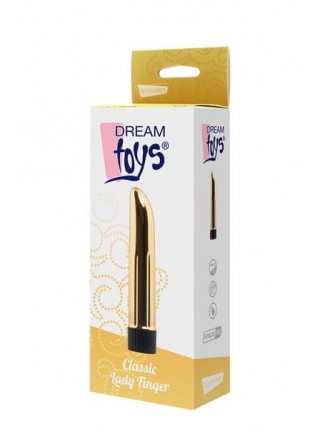 Міні вібратор DREAM TOYS CLASSIC LADY FINGER GOLD