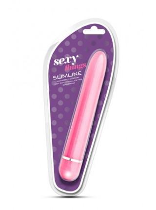 Классическая вибропуля SEXY THINGS SLIMLINE VIBE PINK