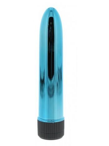 Гладка віброіграшка Krypton Stix 5 massager m/s, колір блакитний