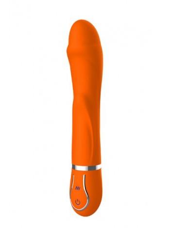 Вибратор DREAM TOYS DIAMOND DARLING ORANGE, 22х3,5см