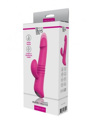 Вибратор-кролик с функцией нагрева HEATING THRUSTER MAGENTA