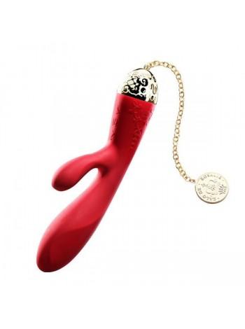 Rabbit Vibrator With Zalo Rosalie Smartphone, Bright Red
