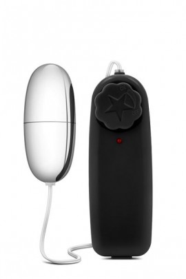 VibroZo with a remote control B Yours Silver Power Bullet Black