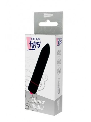 Mini Vibrator Dream Toys 10-Speed тАЛтАЛClimax Bullet Black, 8.5x1,5cm