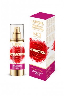 Жидкий вибратор MAI LUBIGEL LIQUID VIBRATOR STRAWBERRY, 30мл