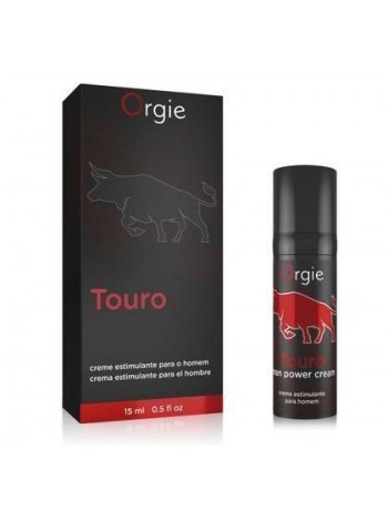 Gel to enhance erection with Taurin and Ginkgo Biloba Orgie Touro, 15 ml