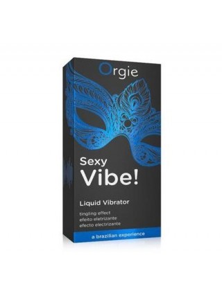 Жидкий вибратор со средней интенсивностью Orgie SEXY VIBE, 15мл