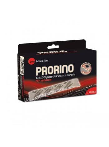 Харчова добавка для підвищення лібідо у жінок ERO PRORINO libido powder concentrate, 7х5г