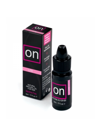 Oil-liquid vibrator for women on Natural Arousal Oil Lite, 5 ml