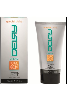 Крем-пролонгатор для мужчин, для продления полового акта Hot DELAY, 50мл
