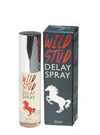 Спрей-пролонгатор для зниження чутливості статевого члена Wild Stud Delay Spray, 22мл