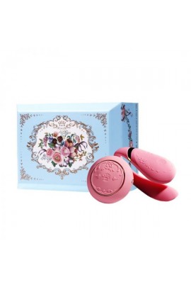 Вибратор для пар с функцией управления со смартфона ZALO Fanfan Set, Rogue Pink