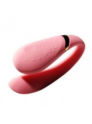 Вібратор для пар з функцією управління зі смартфона ZALO Fanfan, Rogue Pink