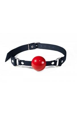 Silicone Faral Feral Ferals Silicon Ball Gag Black/Red