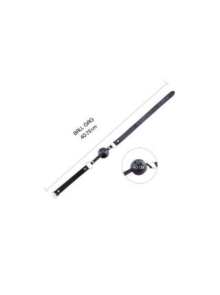 Воздухопроницаемый кляп Alive Discretion Black