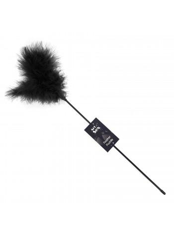 Tickler black Art of Sex - Feather Paddle, young turkey feather