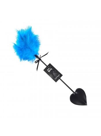 Art of Sex Tickler with Spatula - Puff Peak, Blue