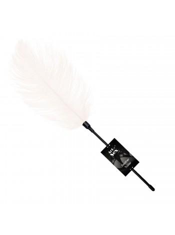 Tickler with ostrich feather Art of Sex - Feather Tickler, White