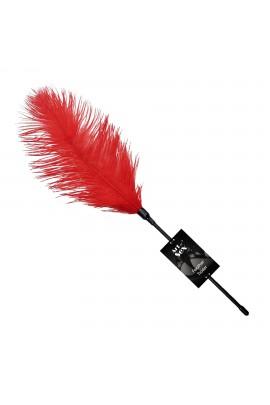 Лоскітка зі страусиним пером  Art of Sex - Feather Tickler, колір Червоний