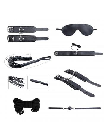 Alive Secret Desires Black BDSM Kit (8 pcs)