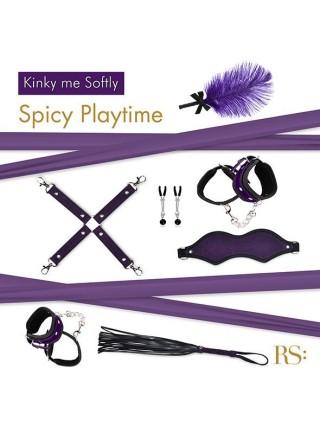 Gift BDSM Set Rianne S - Kinky Me Softly Purple: 8 items