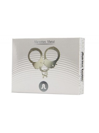 Police Metal Handcuffs Adrien Lastic Handcuffs Metallic