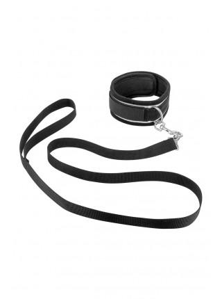 Fixer for hands and neck with a leash of Fetish Tentation Submission Bar with Handcuffs and Collar