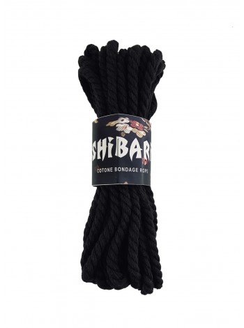 Cotton Black Rope for Shibari Feral Feelings Shibari Rope, 8m