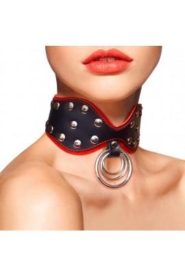 Genuine leather collar Art of Sex - Collar Butterfly