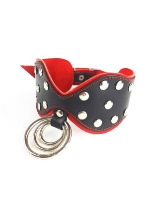 Genuine leather collar Art of Sex - Collar Butterfly