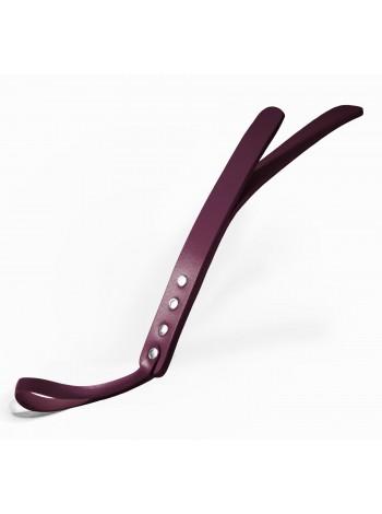 Paddl 2-Sharle Feral Feelings Leather Mini Paddle Burgundy