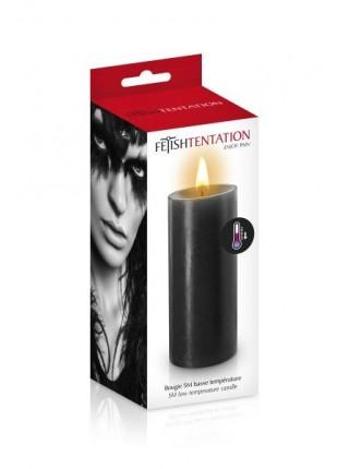 Низькотемпературна БДСМ свічка Fetish Tentation SM Low Temperature Candle Black