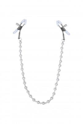 Зажимы для сосков с жемчугом Feral Feelings - Nipple clamps Pearls